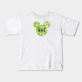 dcp college program flower ears Kids T-Shirt